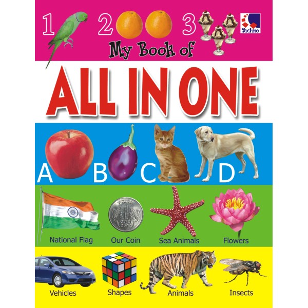 My Book Of All In One - Best Early Learning Book To Develop Basic Knowledge In Childrens